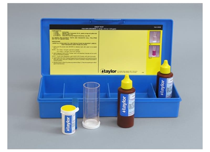 Drop Test, Bromine (total), FASDPD, 1 drop = 0.5 or 1.25 ppm, 2 oz