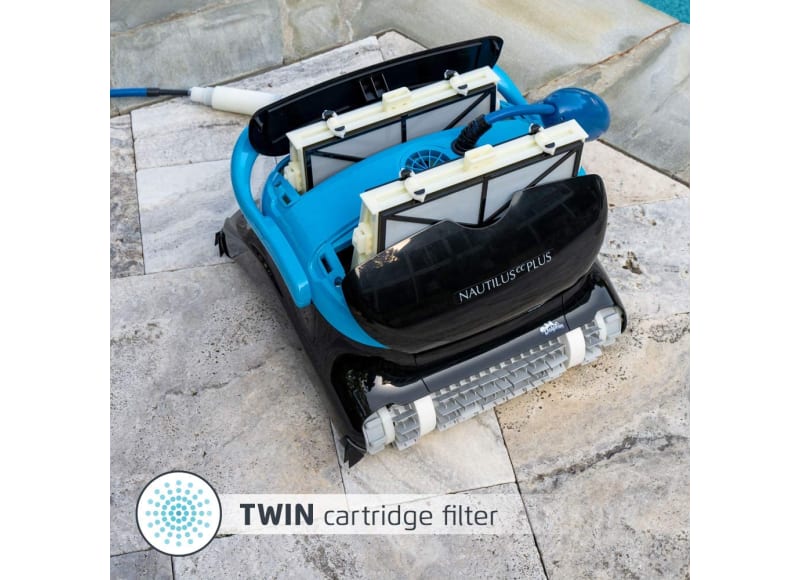Dolphin Nautilus CC Plus Robotic Pool Cleaner with Pro Caddy