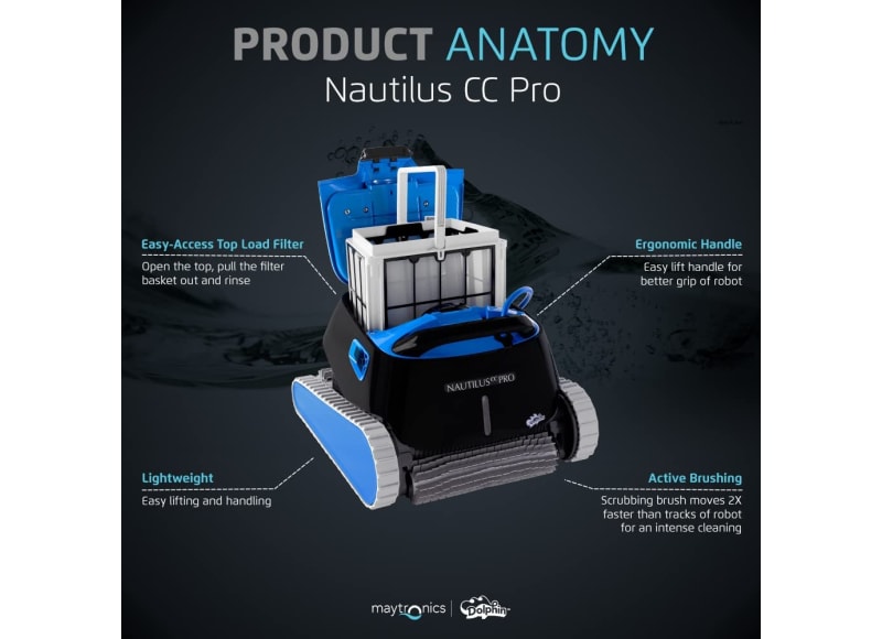 Maytronics Nautilus Robotic Pool Cleaners
