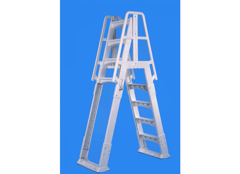 Slide Lock AFrame Ladder, Taupe