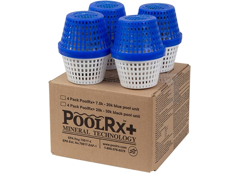 Poolrx 331003 4Pack Blue Pool Unit 7.5K20K Gallon Pools