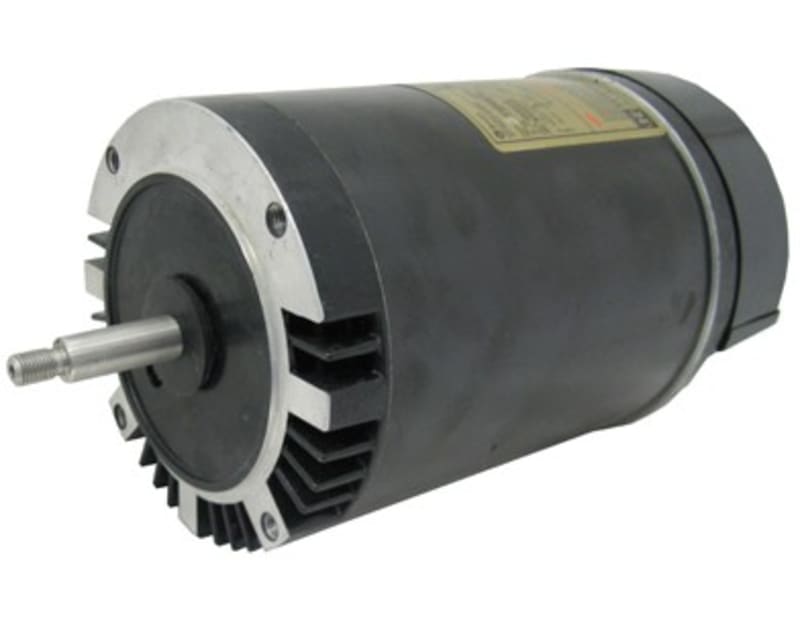 1HP Motor, Threaded Shaft, Single Phase, 60 Cycle 115/230V