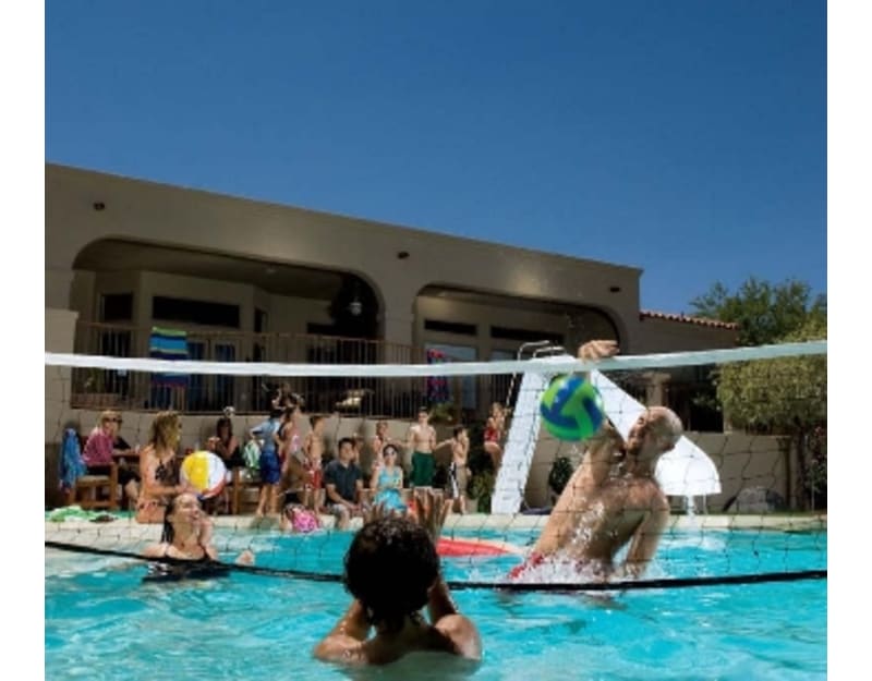 Volleyball System, InDeck with Bronze Anchors