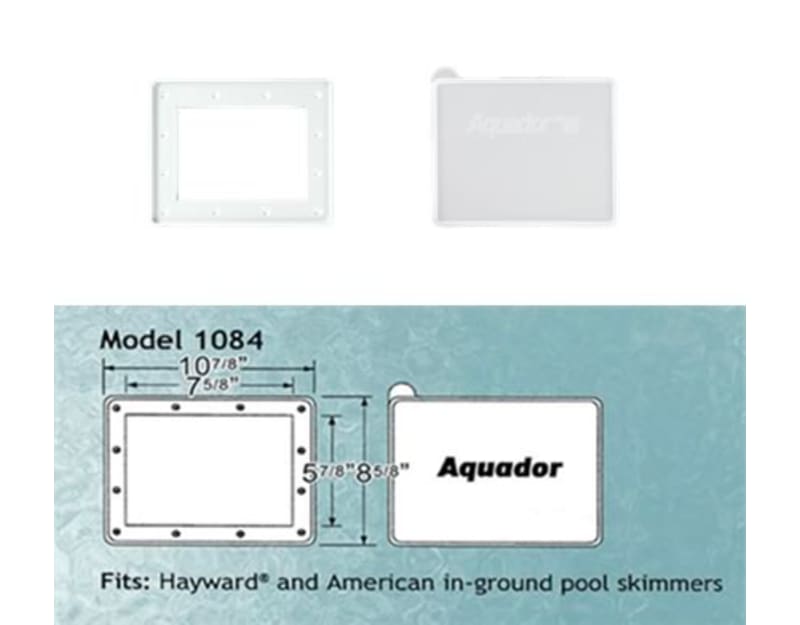 Aquador Skimmer Winterizing Plate Kit Fits Hayward 1084 Inground