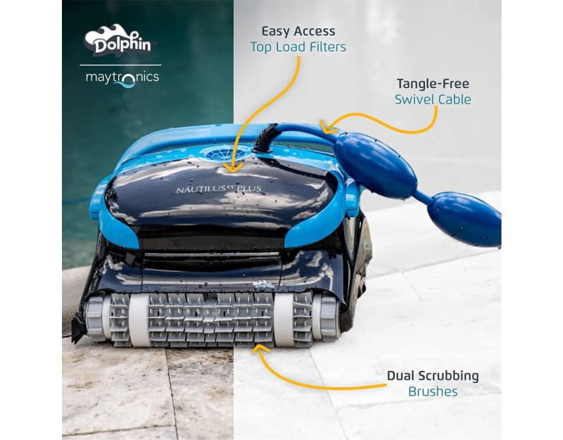 Dolphin Nautilus CC Plus Robotic Pool Cleaner