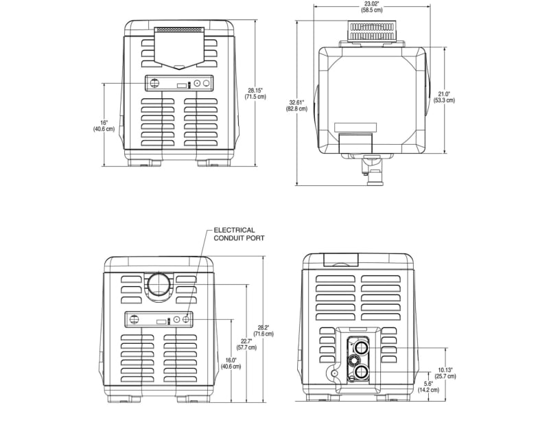 MasterTemp Natural Gas Heater 400 BTU