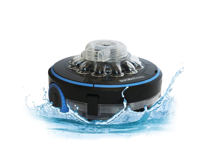 Scrubo Zoom Automatic Pool Cleaner, Cordless Rechargeable Battery Powered, for Aboveground Pools