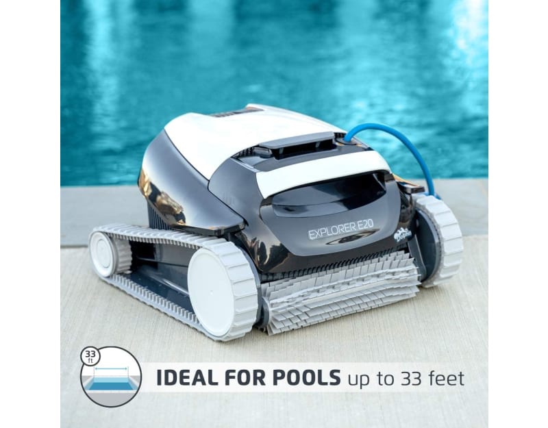 Dolphin Explorer E20 Robotic Pool Vacuum Cleaner