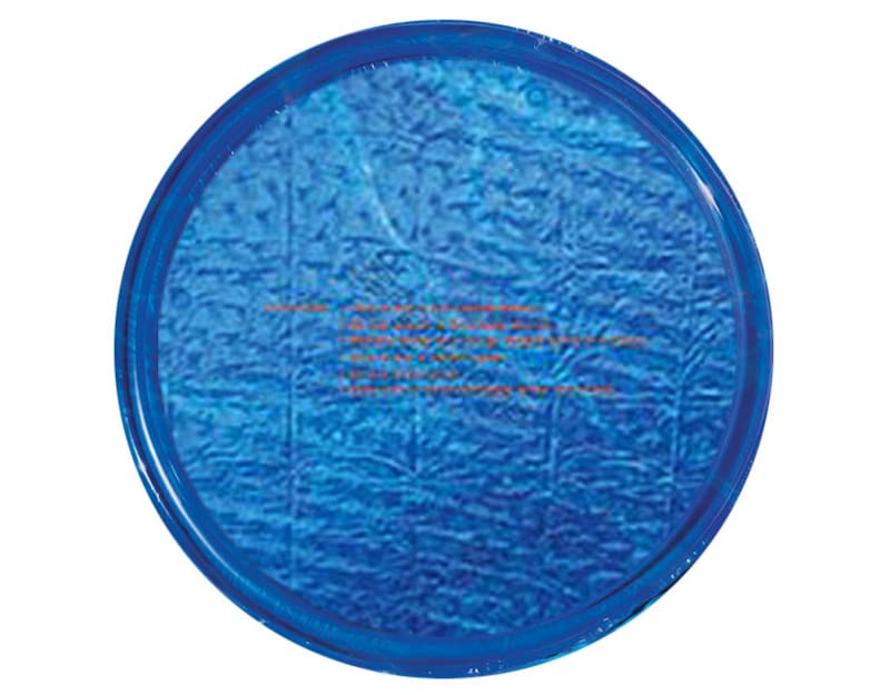 5 ft Plain Blue Solar Sun Ring with Water Anchor