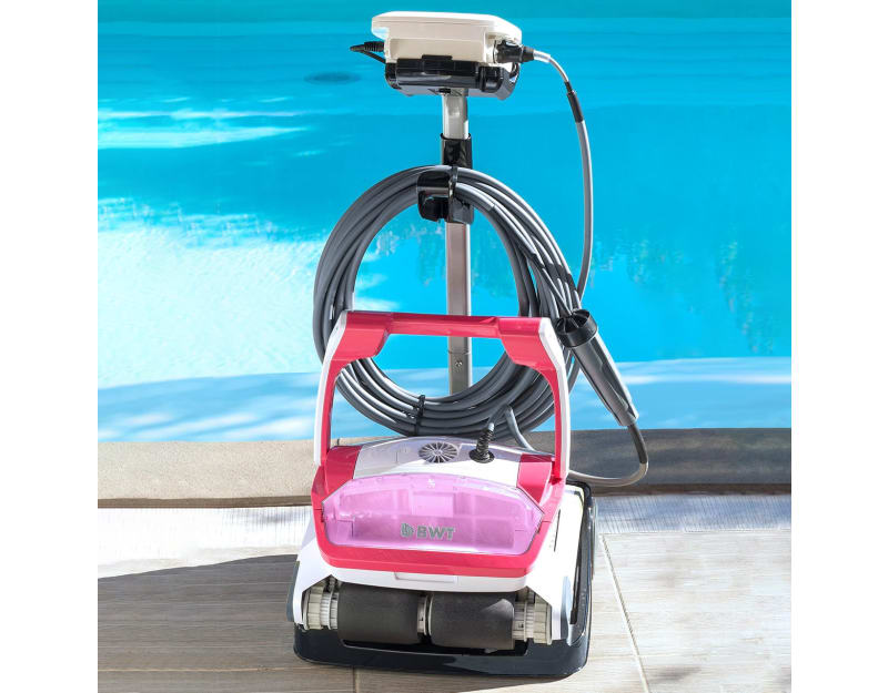Aquabot D600 Robotic Pool Cleaner with Caddy