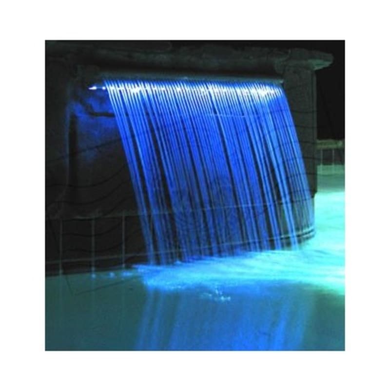 24" Color Light Streams Lighted Rainfall w/ 8' Fiber Run