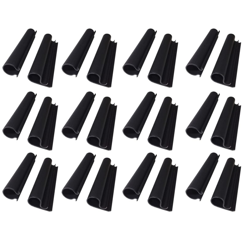 Two Part Cover Loc Clips - 5", Bag of 12