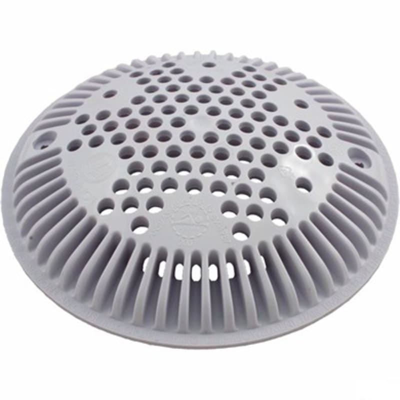 8" Anti-Vortex Main Drain Cover - White