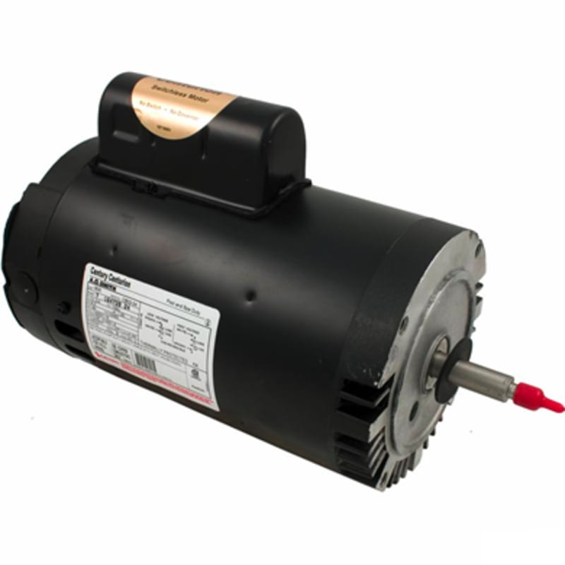 2 Horsepower Motor with Threaded Shaft