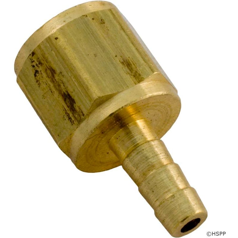 Universal Brass Barb Fitting, 1/8" Barb x 1/8" FNPT