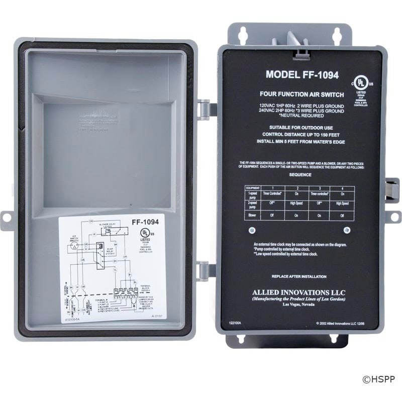 FF-1094 4 Function Control, 120V