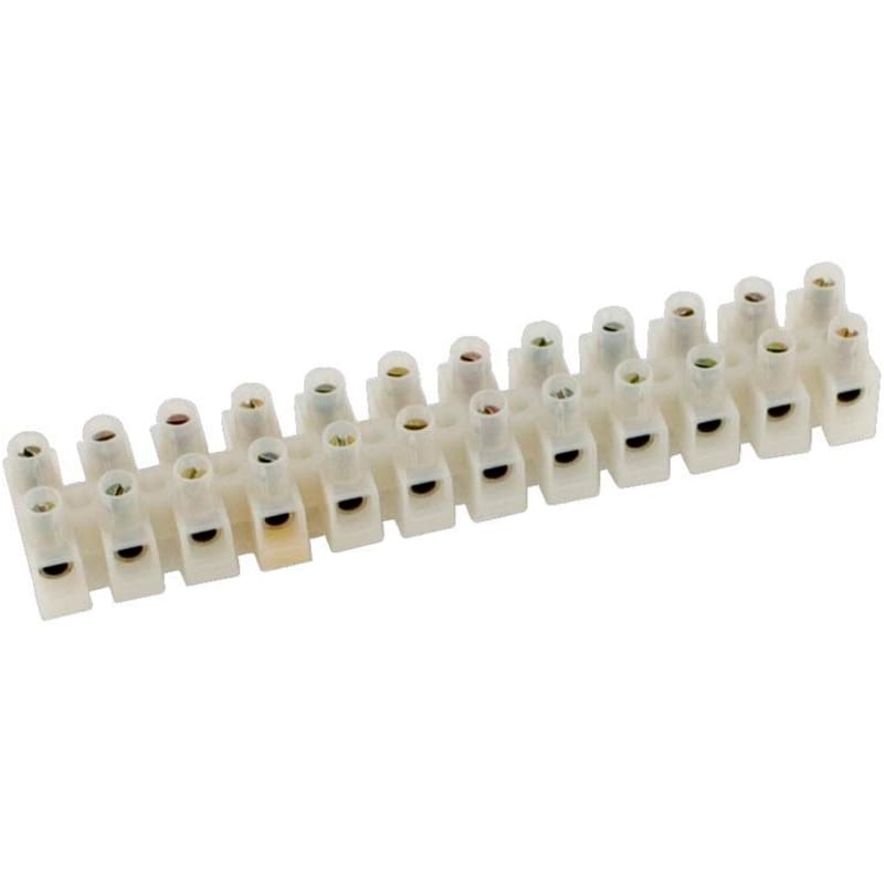 20 Amp E-6 Female Terminal Strip