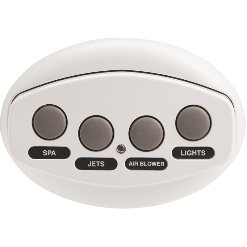 Genuine OEM iS4 Spa-side Remote, White 100ft.