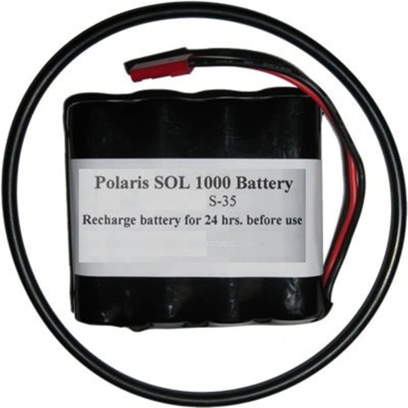 Battery with O-ring and Gasket - Sol 1000 