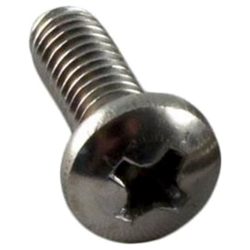 Genuine OEM Screw 8-32 x 1/2" Stainless Steel Pan Head Ea. (380/360)