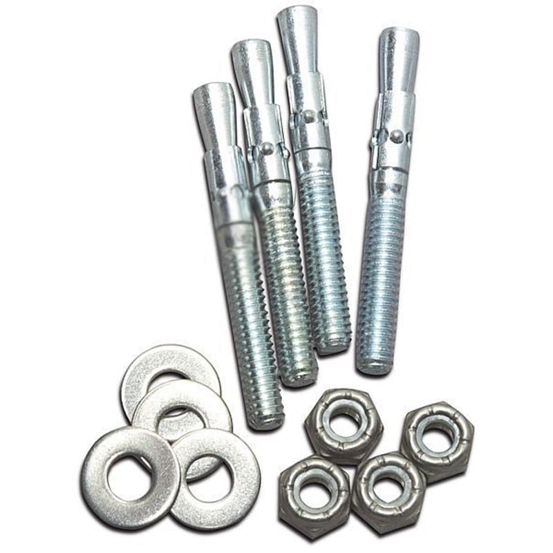 1/2" x 5" Residential Bolt Kit, Stainless Steel