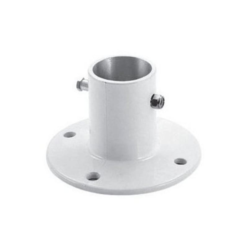 Slide Deck Aluminum Flange Kit - White (set of 4)