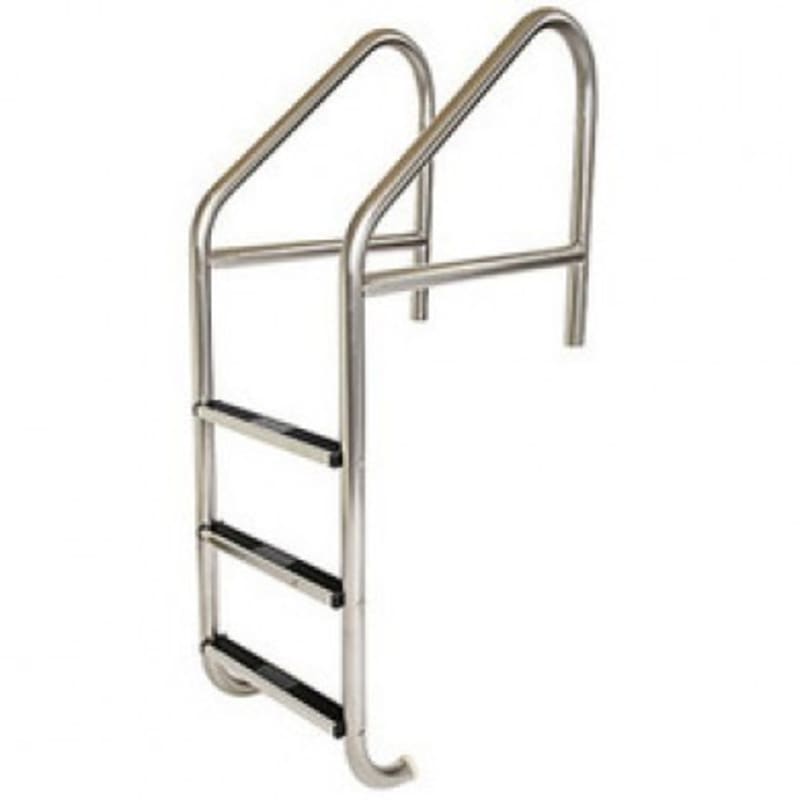 36" 3 Step Cross Brace Commercial Ladder w/ 12" Extended Length