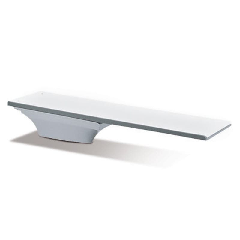 6' Flyte-Deck II Stand with Fibre-Dive Board - Pewter Gray