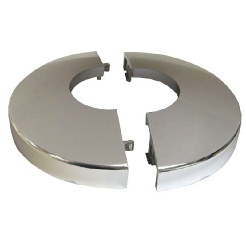 Snap-Tite Escutcheon, Polished Steel