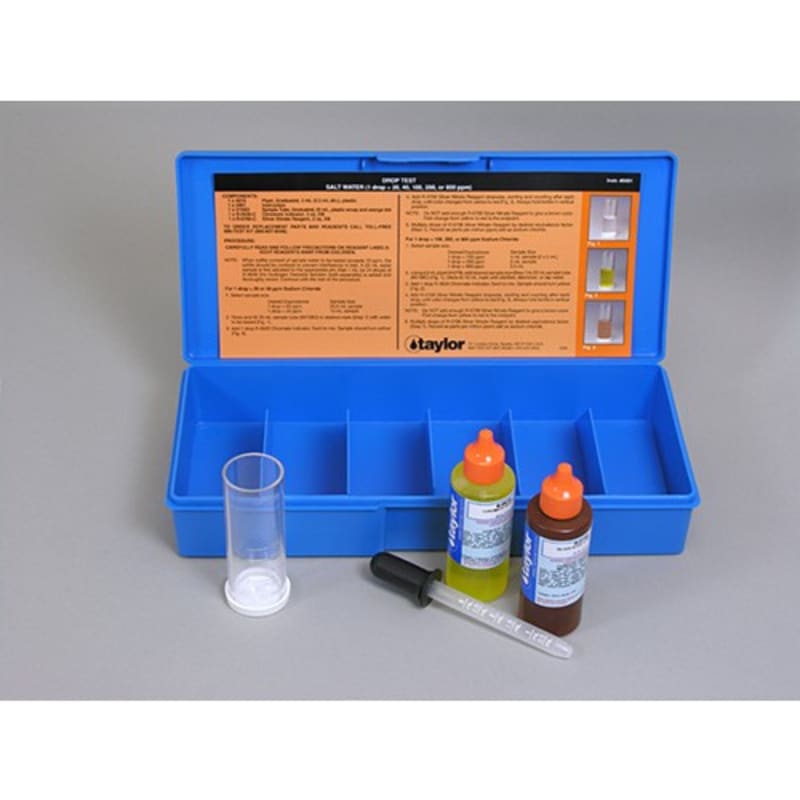 Drop Test, Chloride (Sodium Chloride), Argentometric