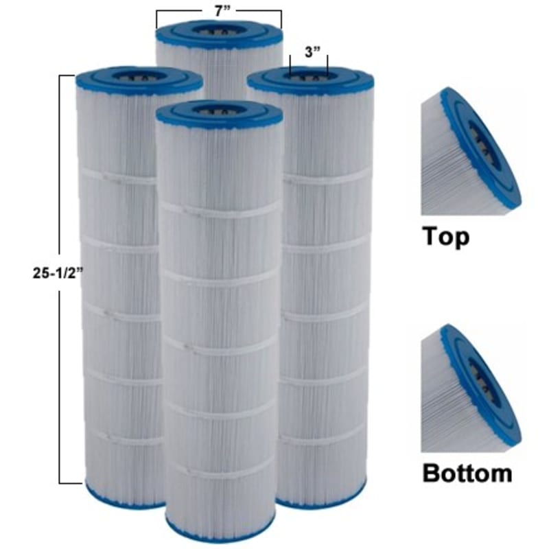 Filter Cartridge 4-Pack For Hayward SwimClear C4020/4025/4030