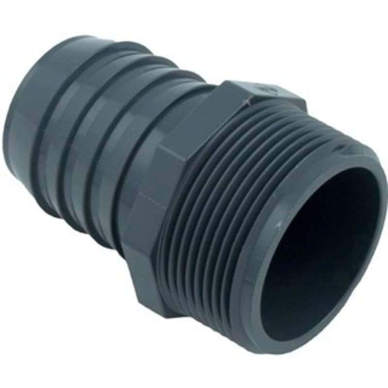 Barb Adapter, 1.5"NPT x 1.5"Barb