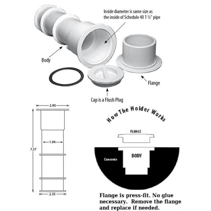 Pool Umbrella Sleeve