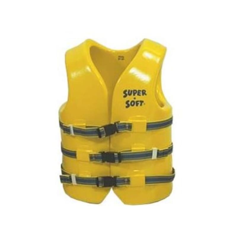 Small USCG Approved Adult Vinyl Vest - Yellow