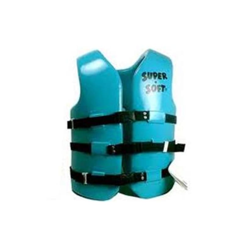 XS USCG Approved Child's Vinyl Vest - Aquamarine