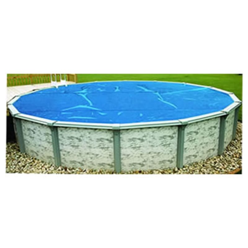 18’ x 34' Oval Clear Supreme Solar Cover, 12 Mil