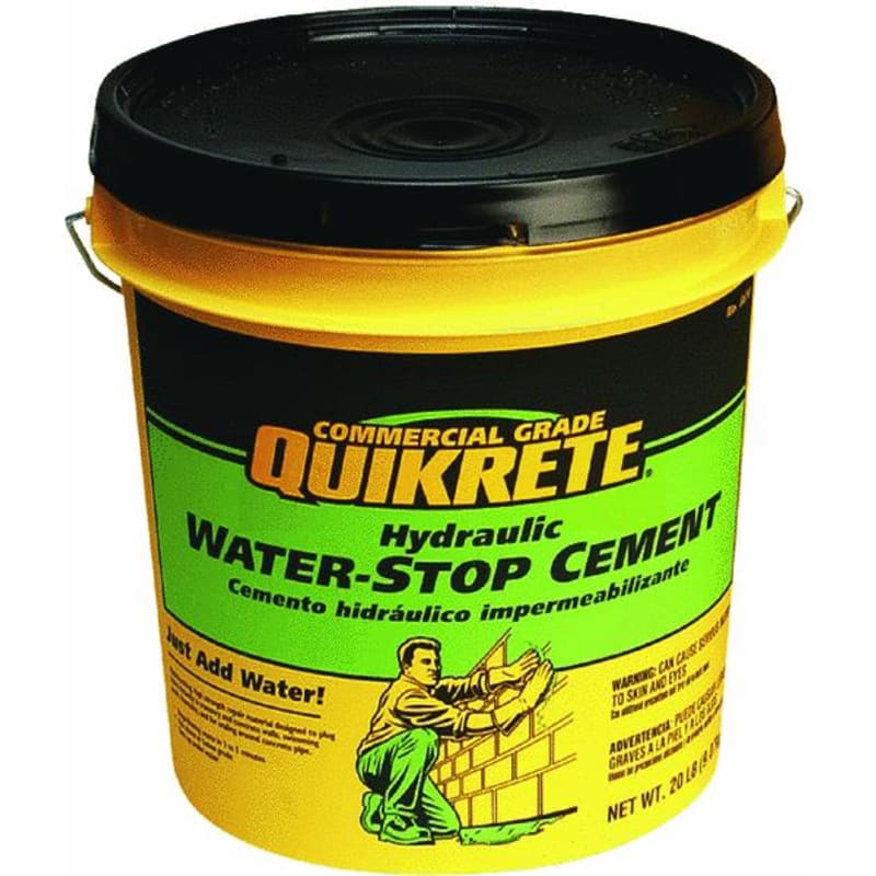 10 lb. Hydraulic Water-Stop Cement - Gray