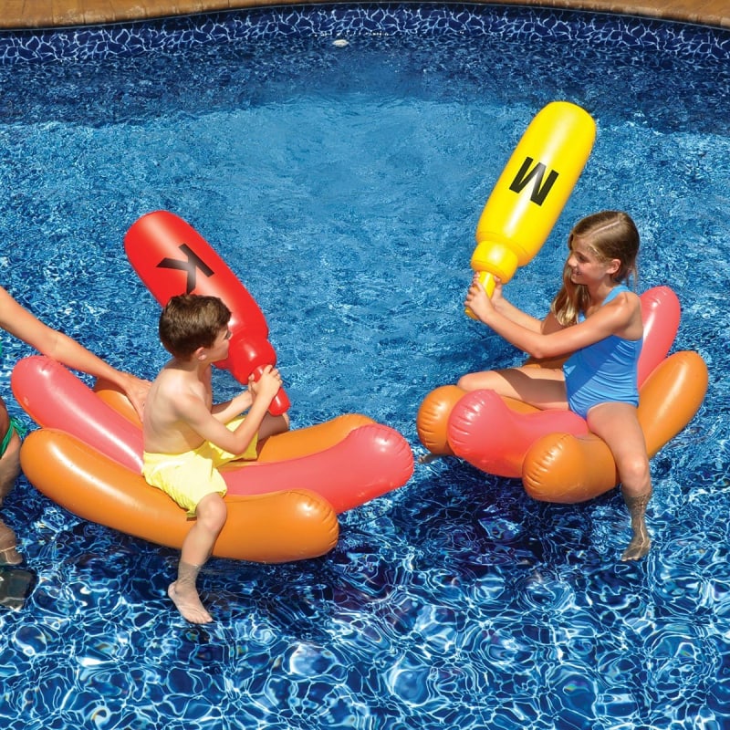 Hot Dog Battle Pool Game Float