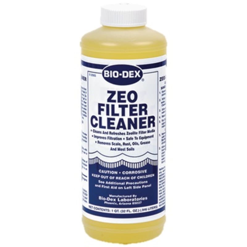 Zeo Filter Cleaner for Sand Filters - 1 Quart