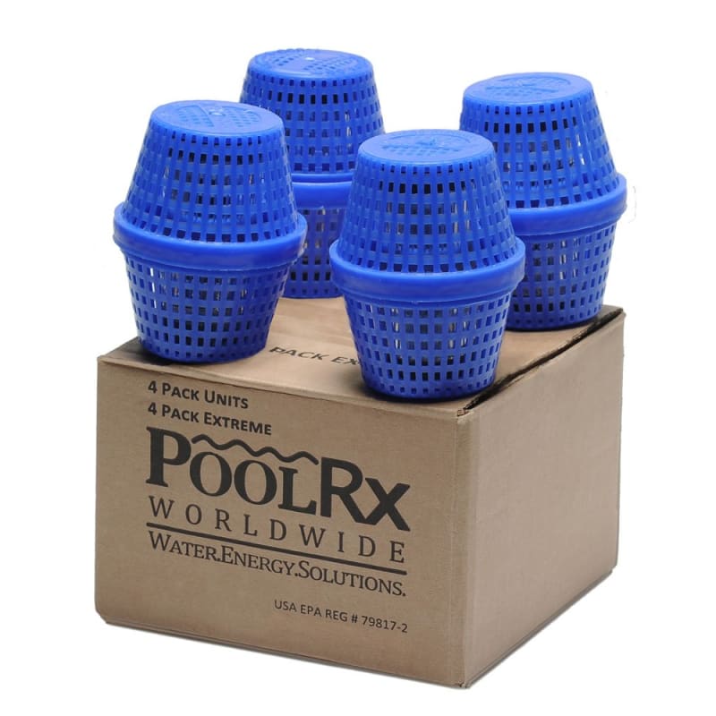 4-Pack Mineral Purifier Blue Unit, 7,500 - 20,000 Gallon Pools