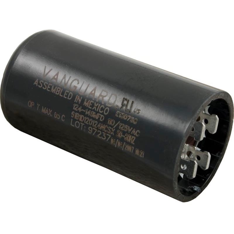 Capacitor 124/149 MFD, 110 Volt