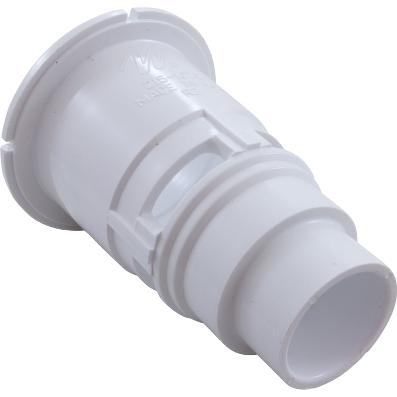 Poly Gunite Jet Wall Fitting, White