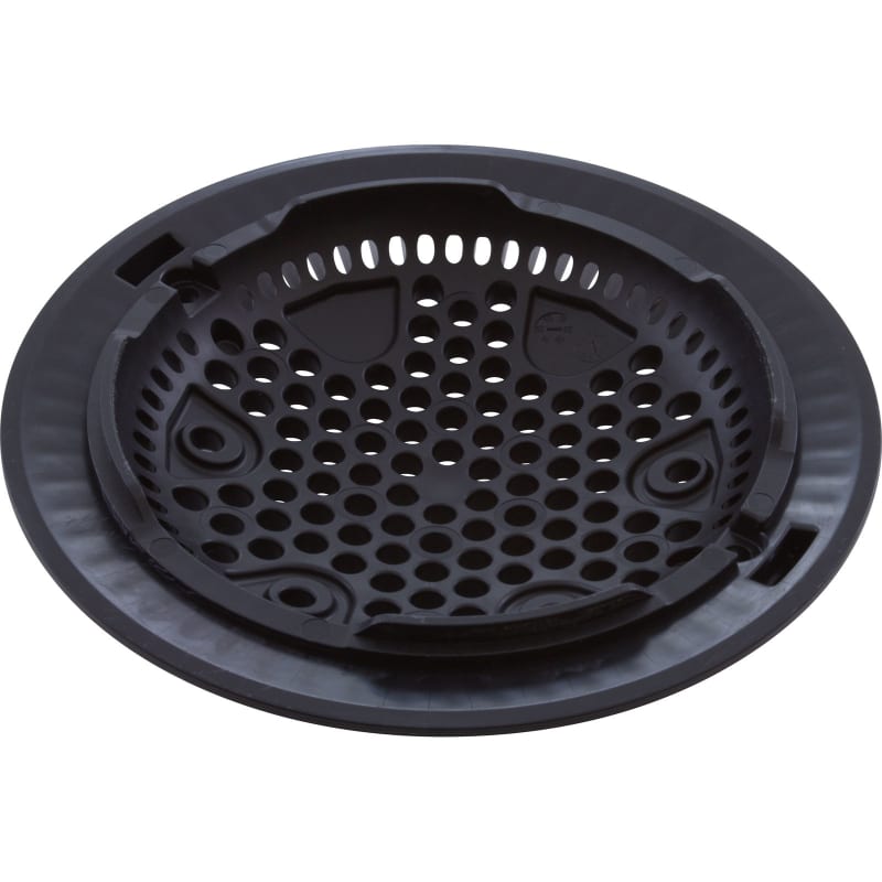 8" Anti-Vortex Main Drain Cover - Black