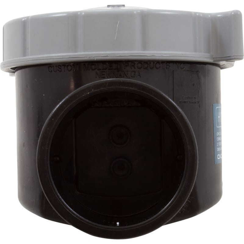 Hydro Seal Black CPVC Check Valve 2" S x 2.5" SPGT, Corrosion Resistant