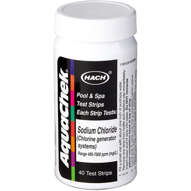 White Salt Titrators - Salt Water Test Strips 40 count bottle