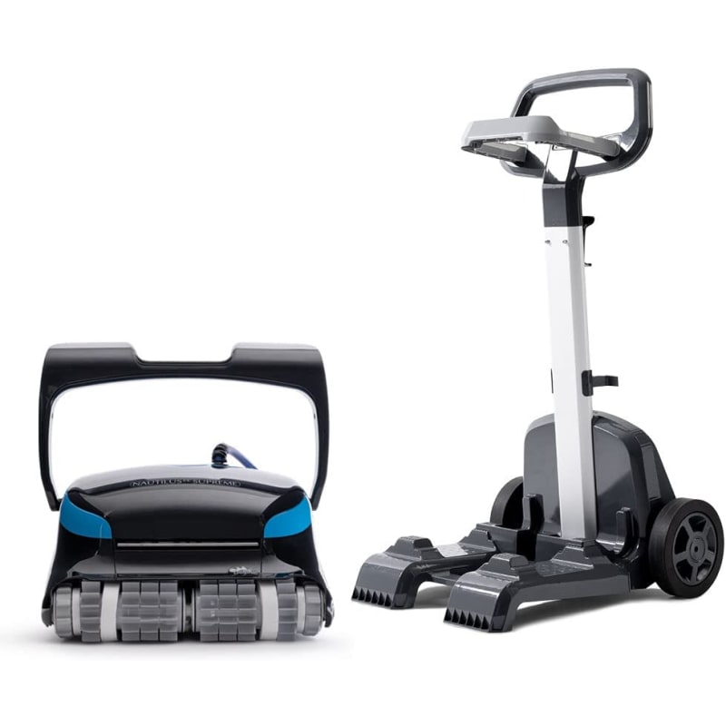 Dolphin Nautilus CC Supreme Robotic Pool Cleaner with Pro Caddy