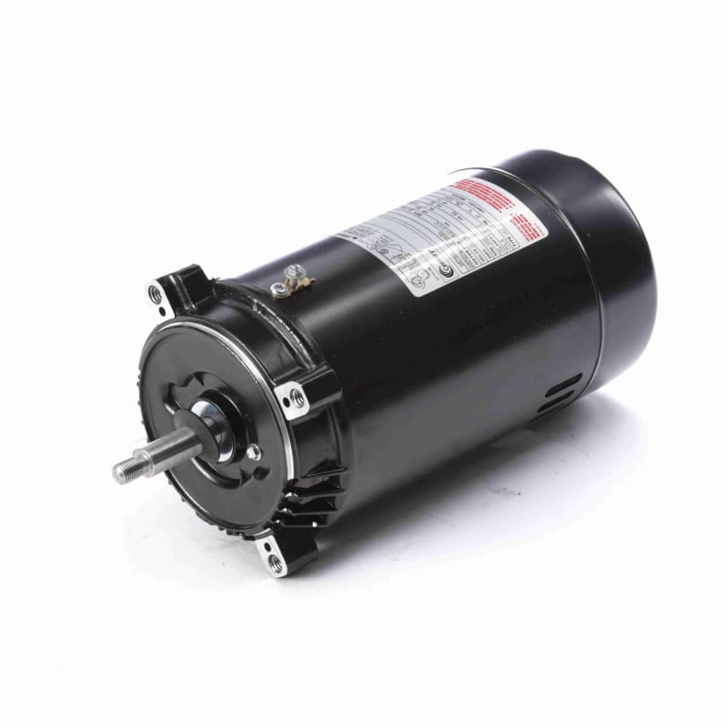 Pump Motor, Up Rated, .75 HP, 3450 RPM, 115/230 V, 56J, Threaded Shaft