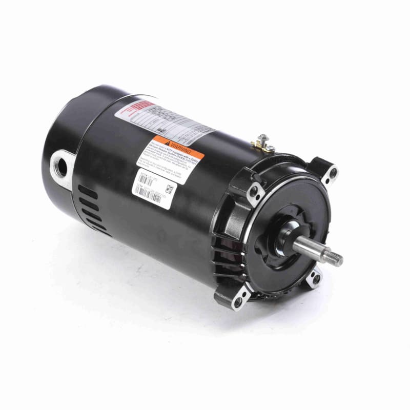 Pump Motor, Up Rated, .75 HP, 3450 RPM, 115/230 V, 56J, Threaded Shaft