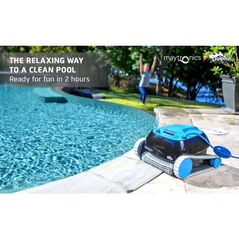 Dolphin Nautilus CC CleverClean Robotic Cleaner for Pools up to 40ft