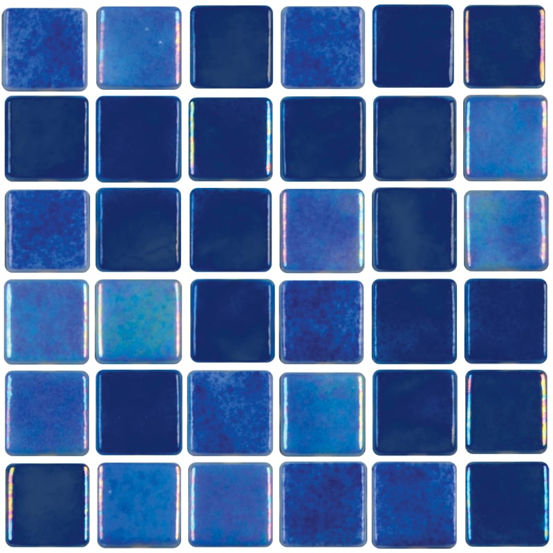 Tribeca, Dark Blue Glossy - 1" x 1"